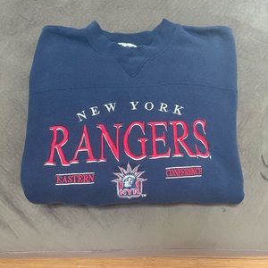 New York Rangers Crew Neck Sweater